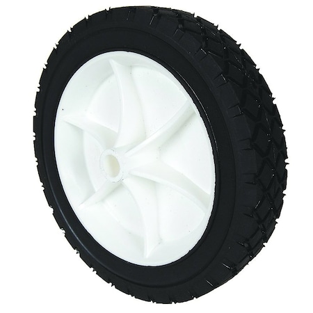 WHEEL-DECK, 7X1.5, DIAMOND, PLAST, WHITE 1.9 X7 X7